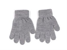 Name It grey melange gloves merino wool